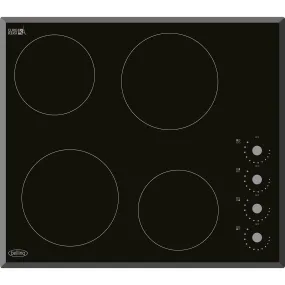 Belling 60CM 4 Zones Built-In Ceramic Hob - Black | BCH60RB