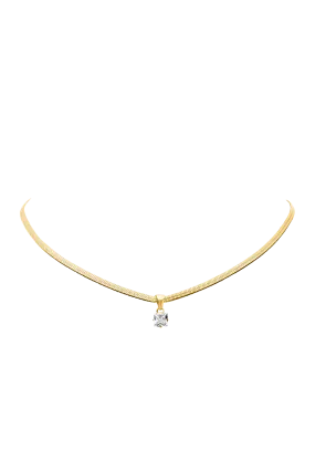 Brilliant Necklace 14K Gold Plated