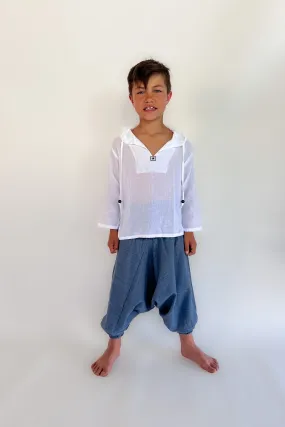 Childrens Cotton Harem Pants