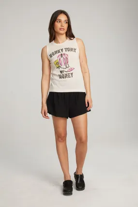 Honky Tonk Honey Muscle Tee