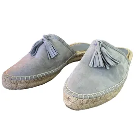 Joie Walda Blue Skylark Suede Espadrilles Size 38.5