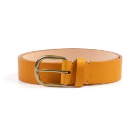 Lined Belt - Mustard Badalassi Minerva Box