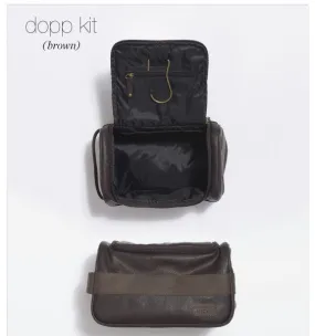 Men's Brown Dopp Kit - RETIRED